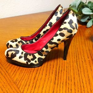 Leopard Womens heels